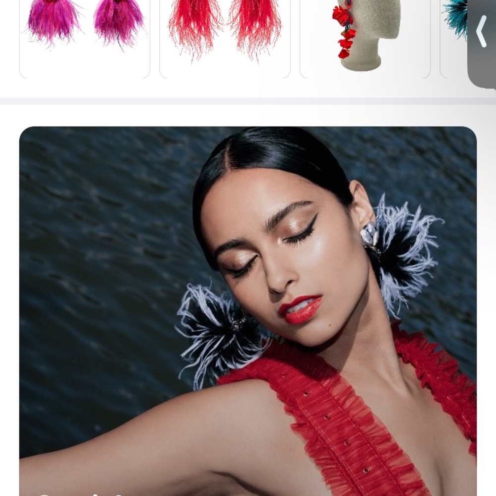 Gorgeous Ranjana khan earrings. Sold out on their website